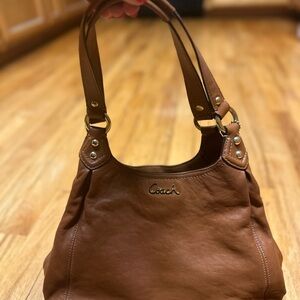Coach brown Hobo Leather Shoulder Bag ✨